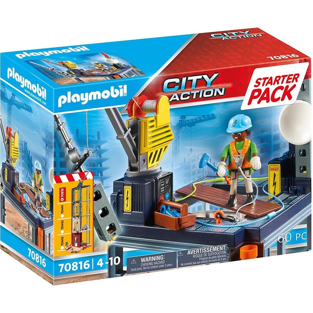 Construction Site Starter Pack-Playmobil-The Red Balloon Toy Store