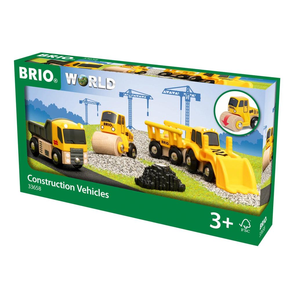 Construction Vehicles-Brio-The Red Balloon Toy Store