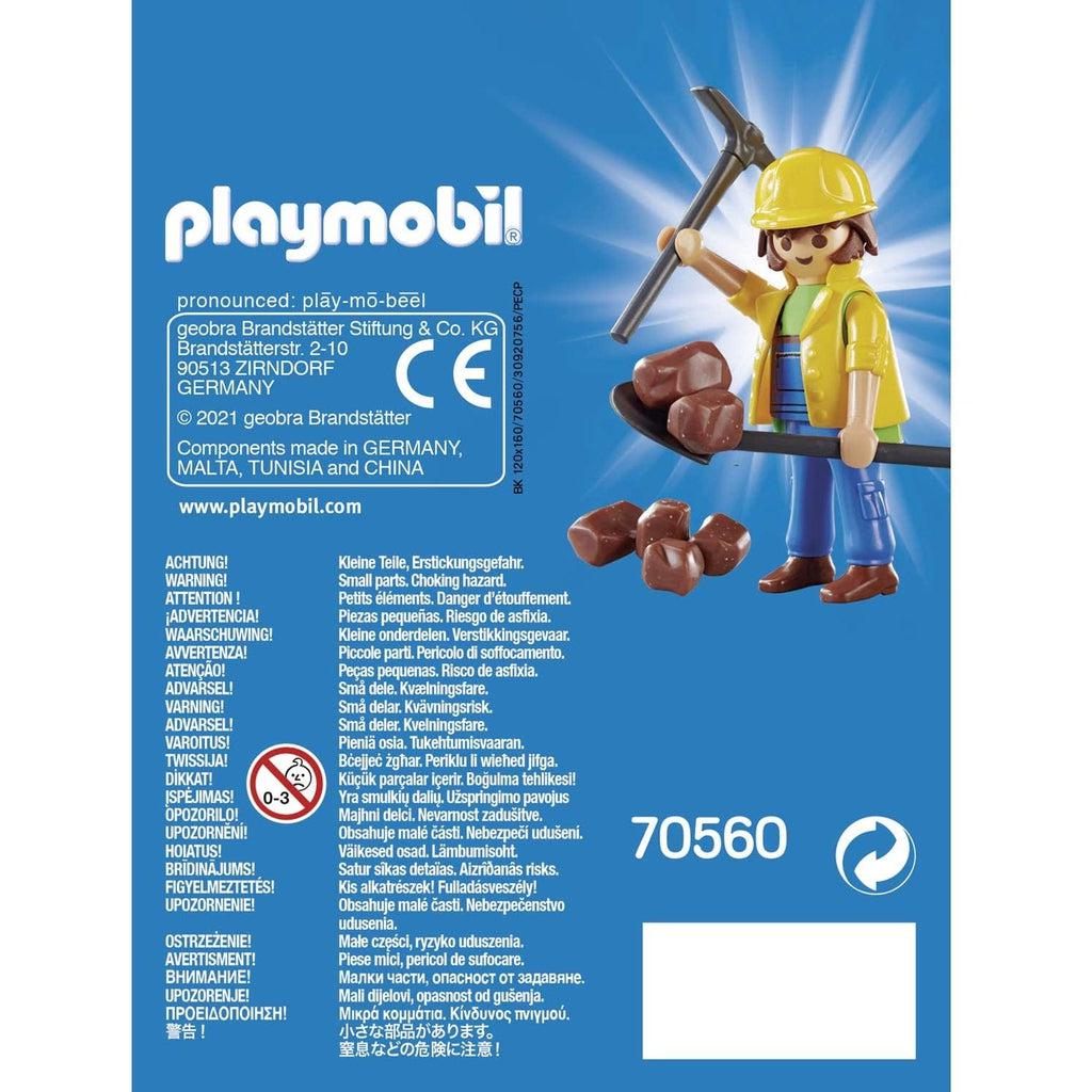 Construction Worker-Playmobil-The Red Balloon Toy Store