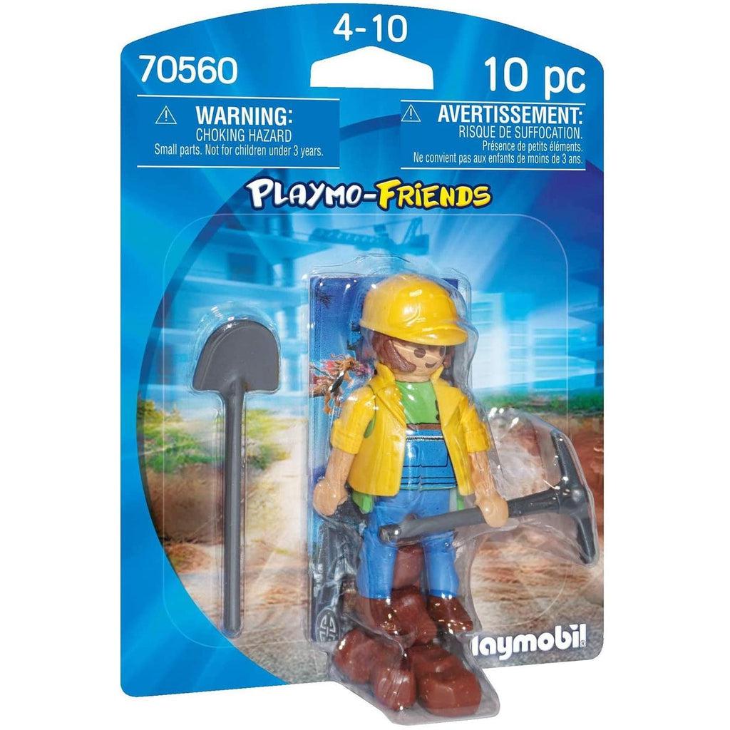 Construction Worker-Playmobil-The Red Balloon Toy Store