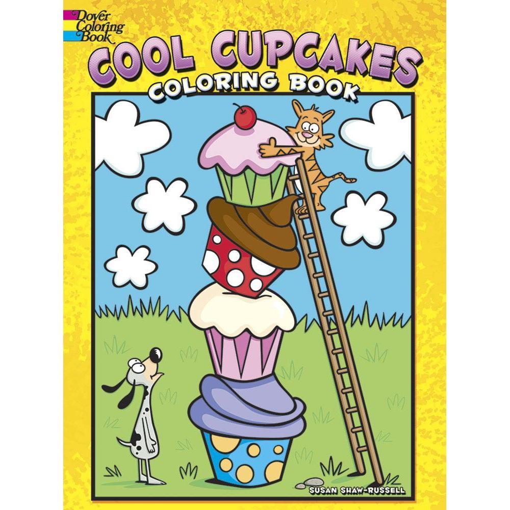 Cool Cupcakes Coloring Book-Dover Publications-The Red Balloon Toy Store