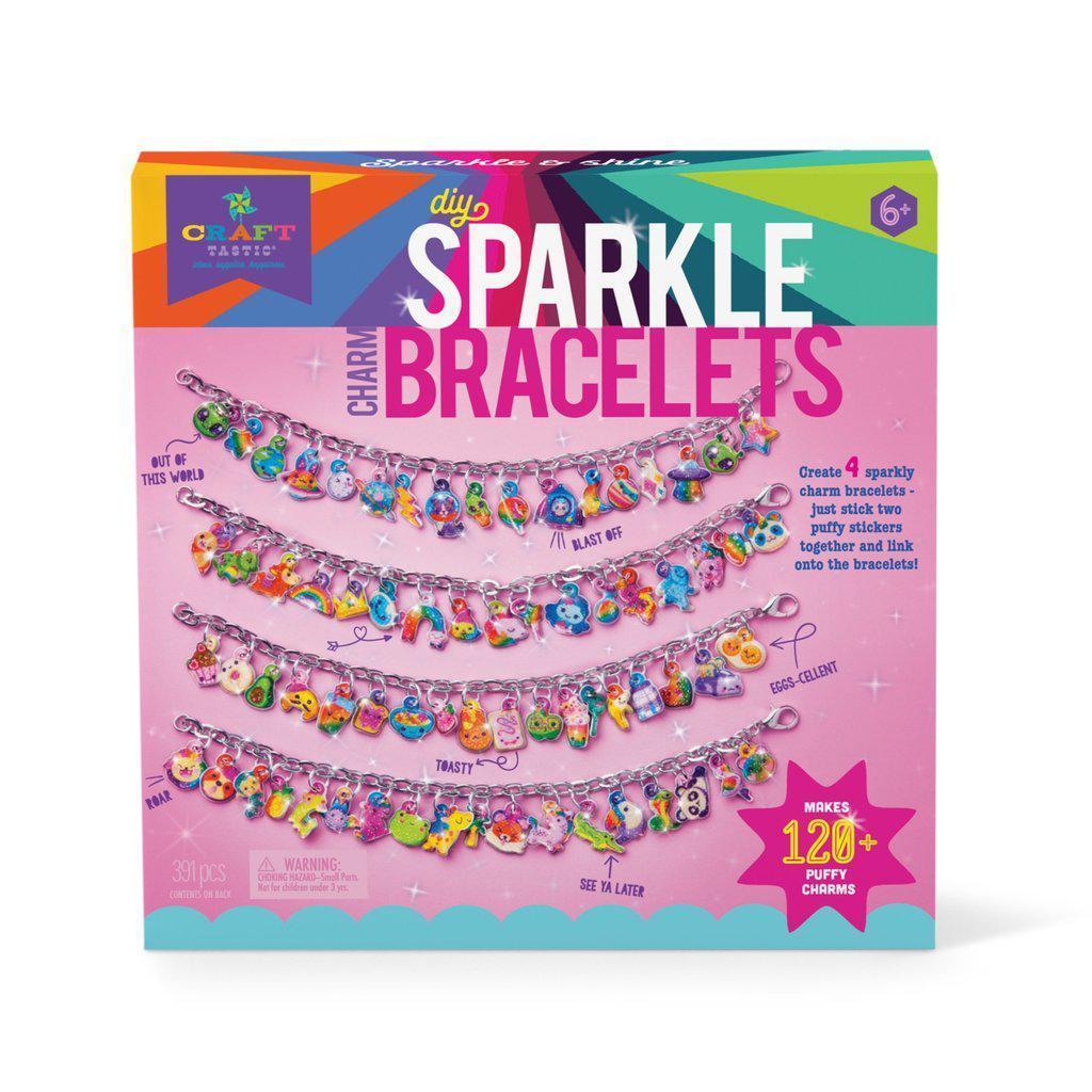 Craft-tastic DIY Sparkle Charm Bracelets Kit-Ann Williams Group-The Red Balloon Toy Store