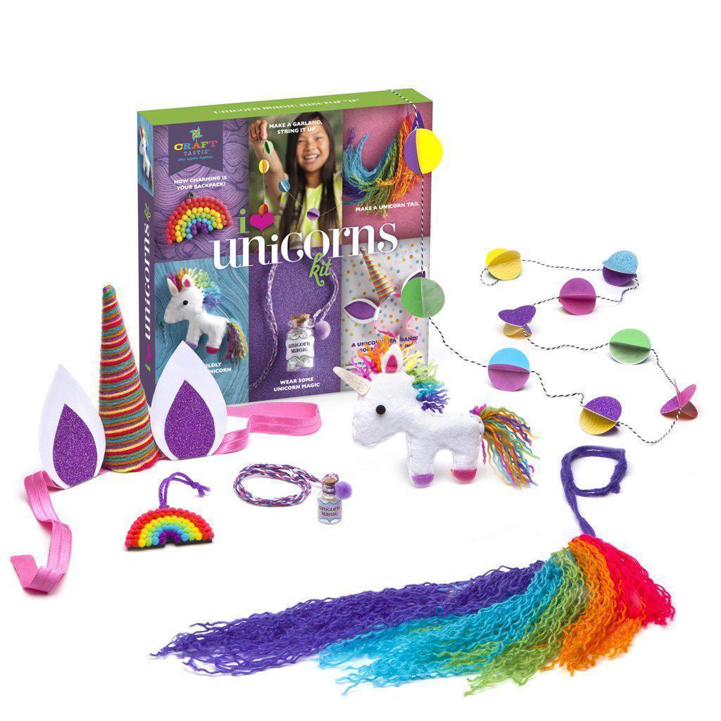 Craft-tastic I Love Unicorns Kit-Craft-tastic-The Red Balloon Toy Store