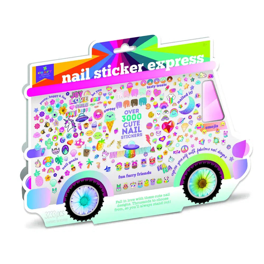 Craft-tastic Nail Sticker Express-Craft-tastic-The Red Balloon Toy Store
