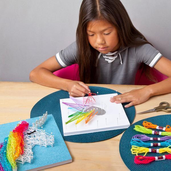 Ecofano Unicorn String Art Craft Kit for Girls Age 8-12,Astronaut Unicorn Light