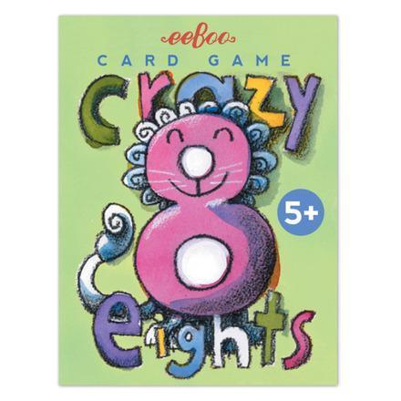 Crazy Eights Playing Cards-eeBoo-The Red Balloon Toy Store
