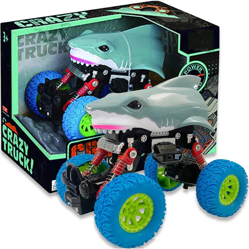 Crazy Truck - Pull Back Shark-Thin Air-The Red Balloon Toy Store