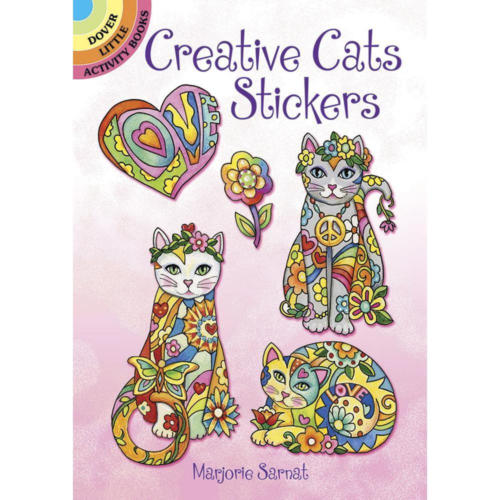 Creative Cats Stickers-Dover Publications-The Red Balloon Toy Store