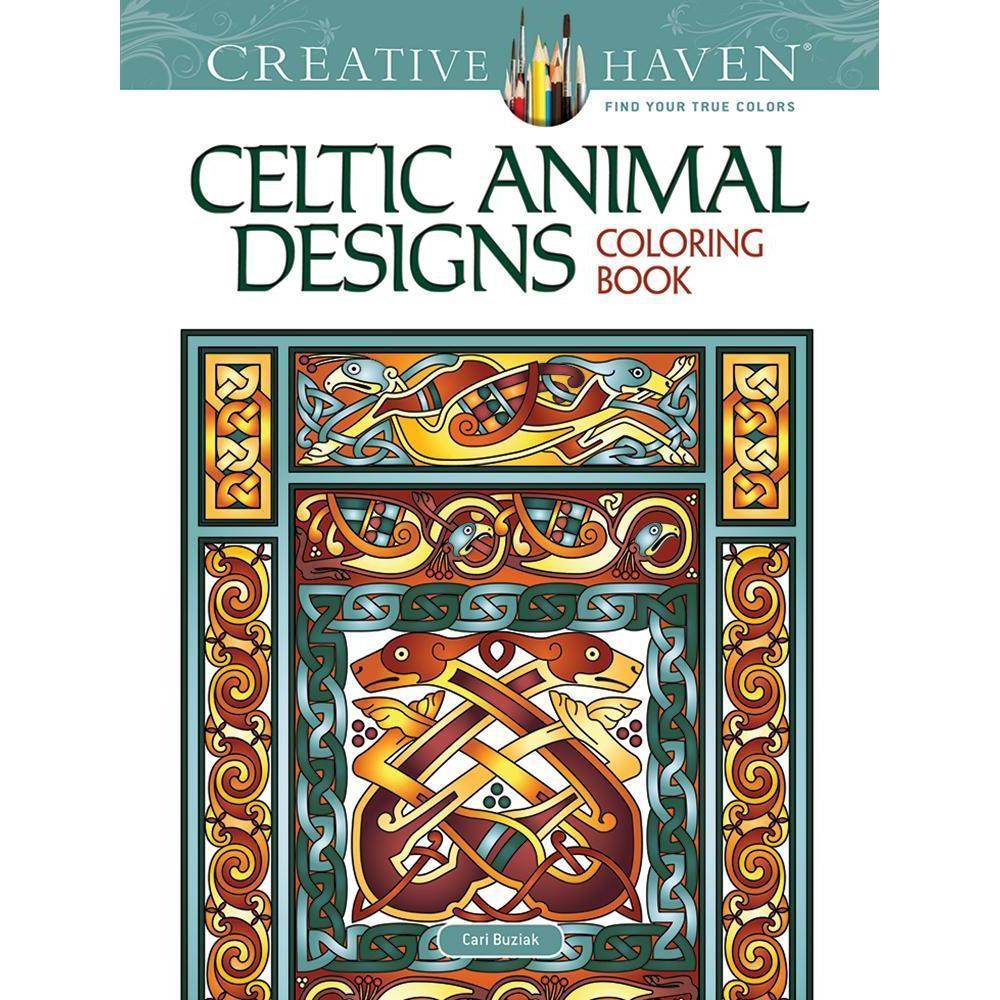 Creative Haven Celtic Animal Designs Coloring Book-Dover Publications-The Red Balloon Toy Store