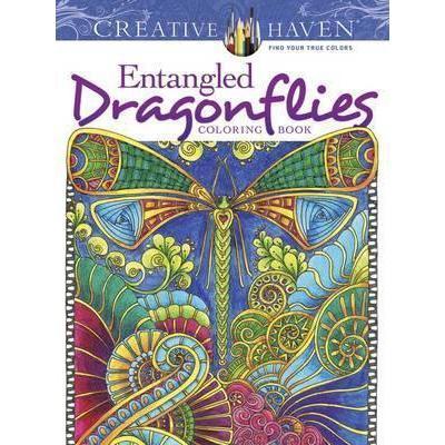 Creative Haven Entangled Dragonflies Coloring Book-Dover Publications-The Red Balloon Toy Store
