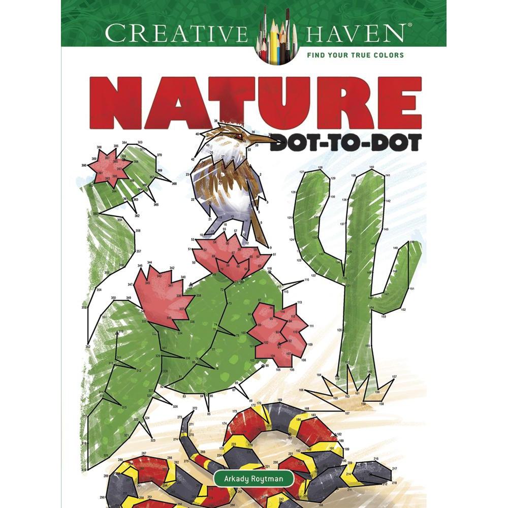 Creative Haven Nature Dot-to-Dot-Dover Publications-The Red Balloon Toy Store