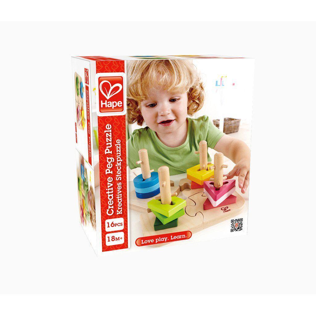 Creative Peg Puzzle-Hape-The Red Balloon Toy Store