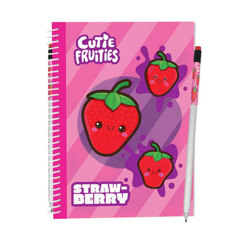 Cutie Fruities Strawberry Paper Pad-Scentco-The Red Balloon Toy Store