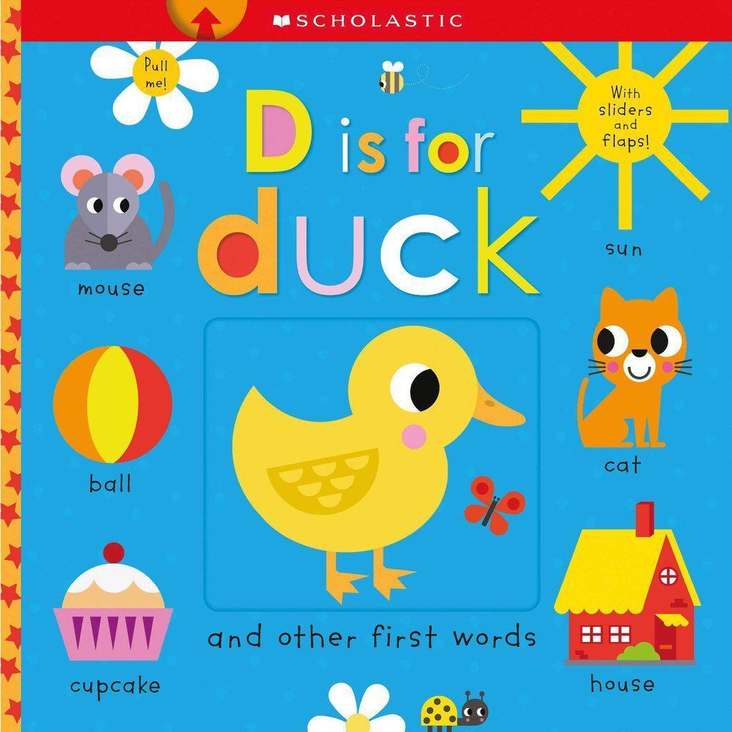 D is For Duck: Scholastic Early Learners-Scholastic-The Red Balloon Toy Store