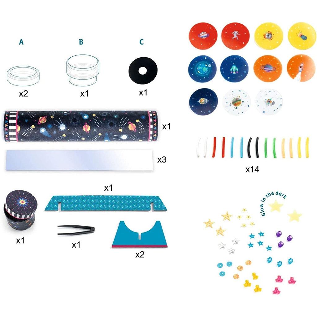 DIY Space Immersion Kaleidoscope Kit-Djeco-The Red Balloon Toy Store