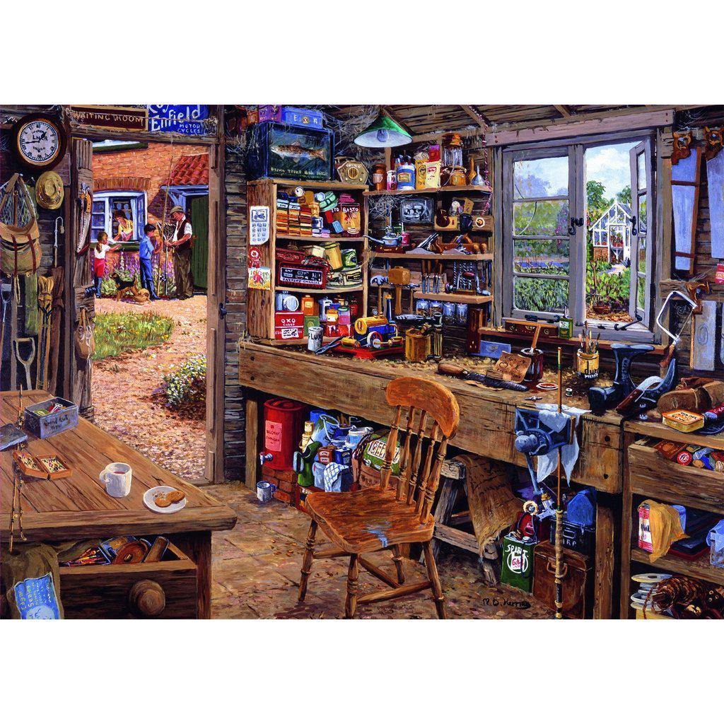 Dad's Shed 500pc-Ravensburger-The Red Balloon Toy Store