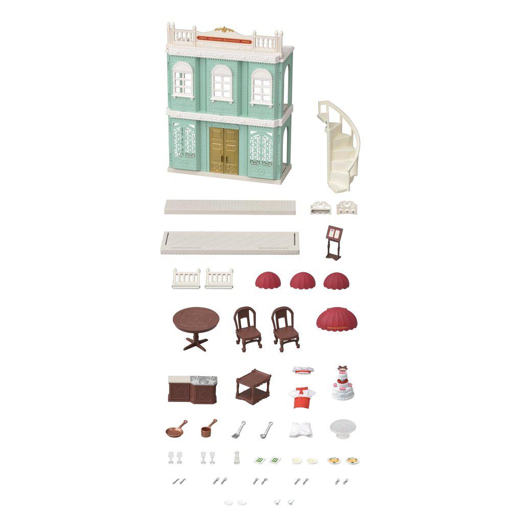 Delicious Restaurant-Calico Critters-The Red Balloon Toy Store
