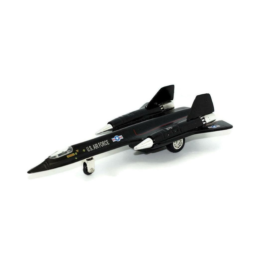 Die Cast Pullback SR-71 Blackbird Aircraft-Daron Trading-The Red Balloon Toy Store