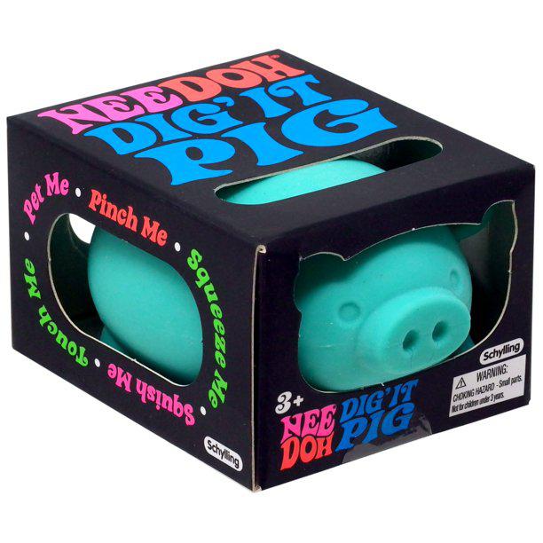 Dig' It Pig NeeDoh-Schylling-The Red Balloon Toy Store