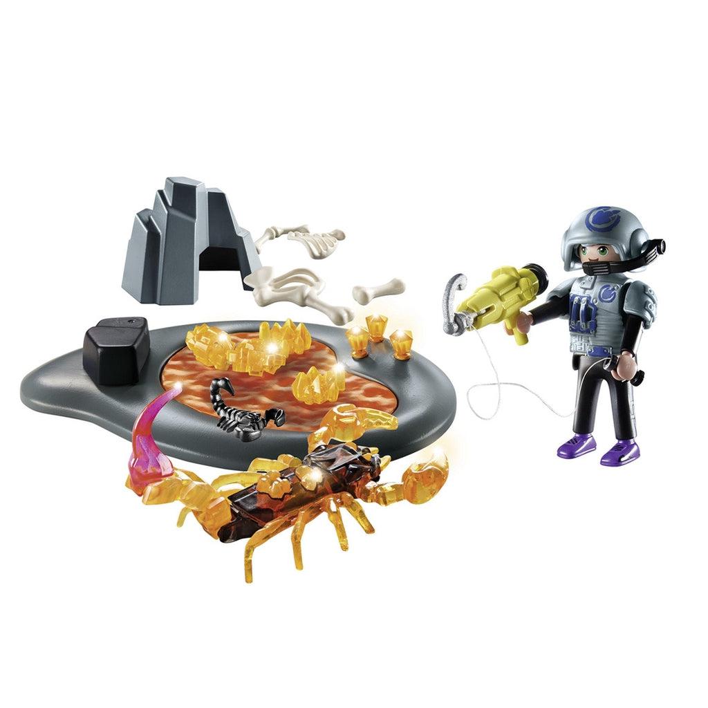 Dino Rise: Fire Scorpion Starter Pack-Playmobil-The Red Balloon Toy Store