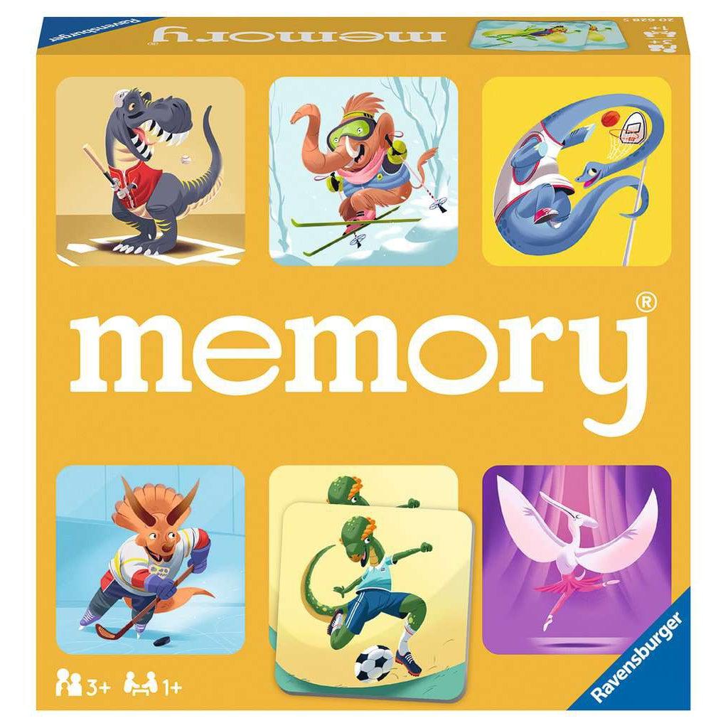 Dino Sports Memory Game-Ravensburger-The Red Balloon Toy Store