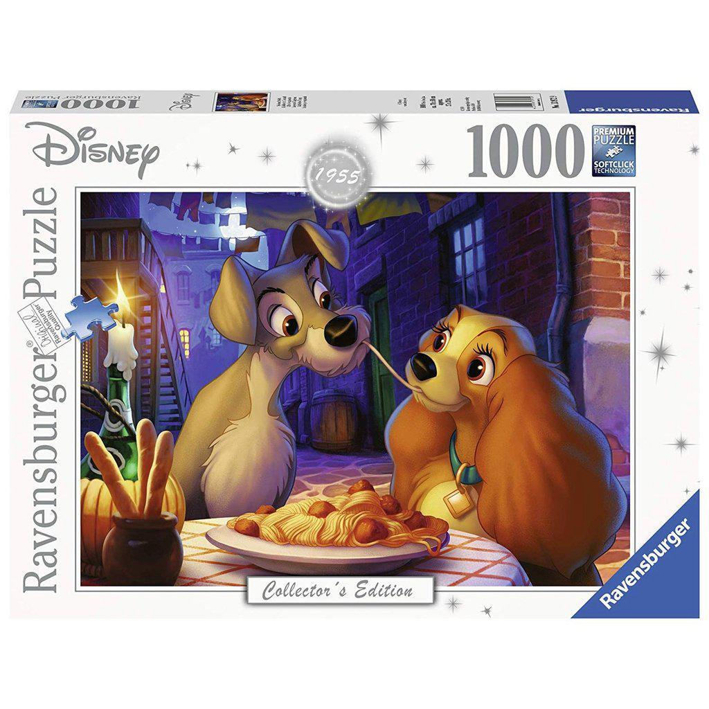 Lady and the Tramp 1000pc-Ravensburger-The Red Balloon Toy Store