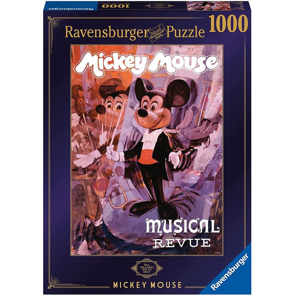 Puzzle box | Image of animatronic Mickey from the Musical Revue ride | 1000pcs