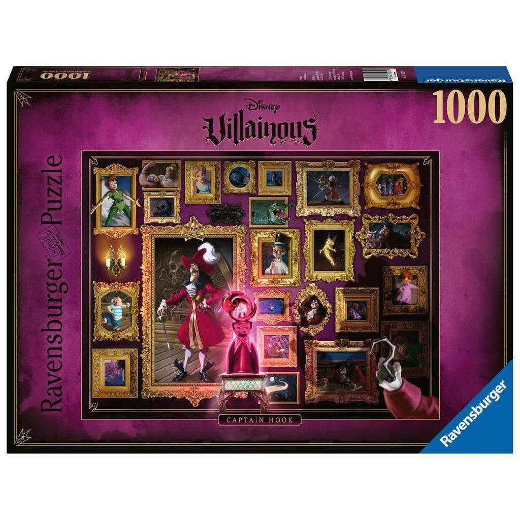 Puzzle Disney Villainous Ravensburger 1000 pièces Capitaine Crochet –