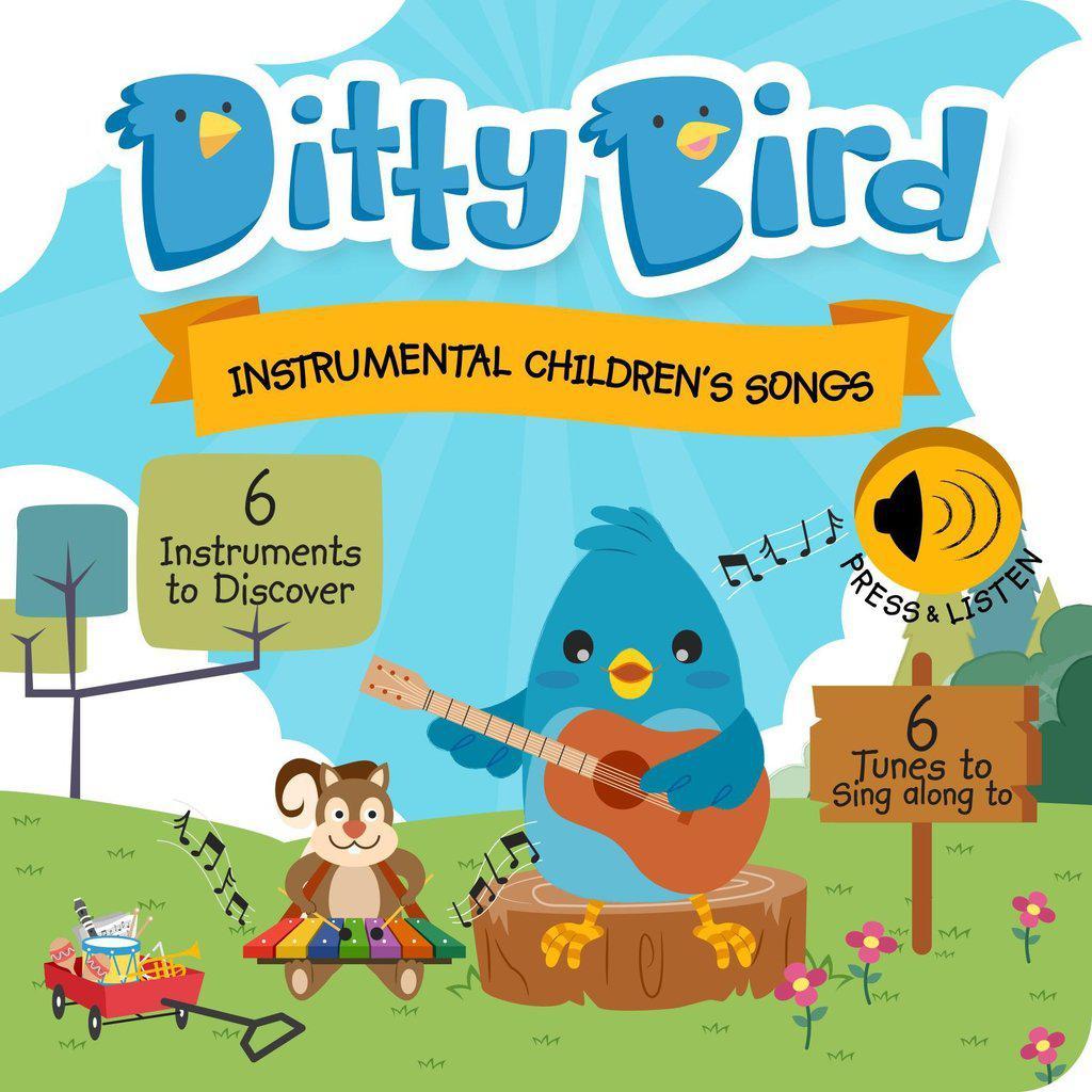 Ditty Bird - Instrumental Children's Songs-Ditty Bird-The Red Balloon Toy Store