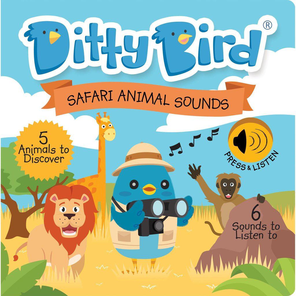 Ditty Bird - Safari Animal-Ditty Bird-The Red Balloon Toy Store