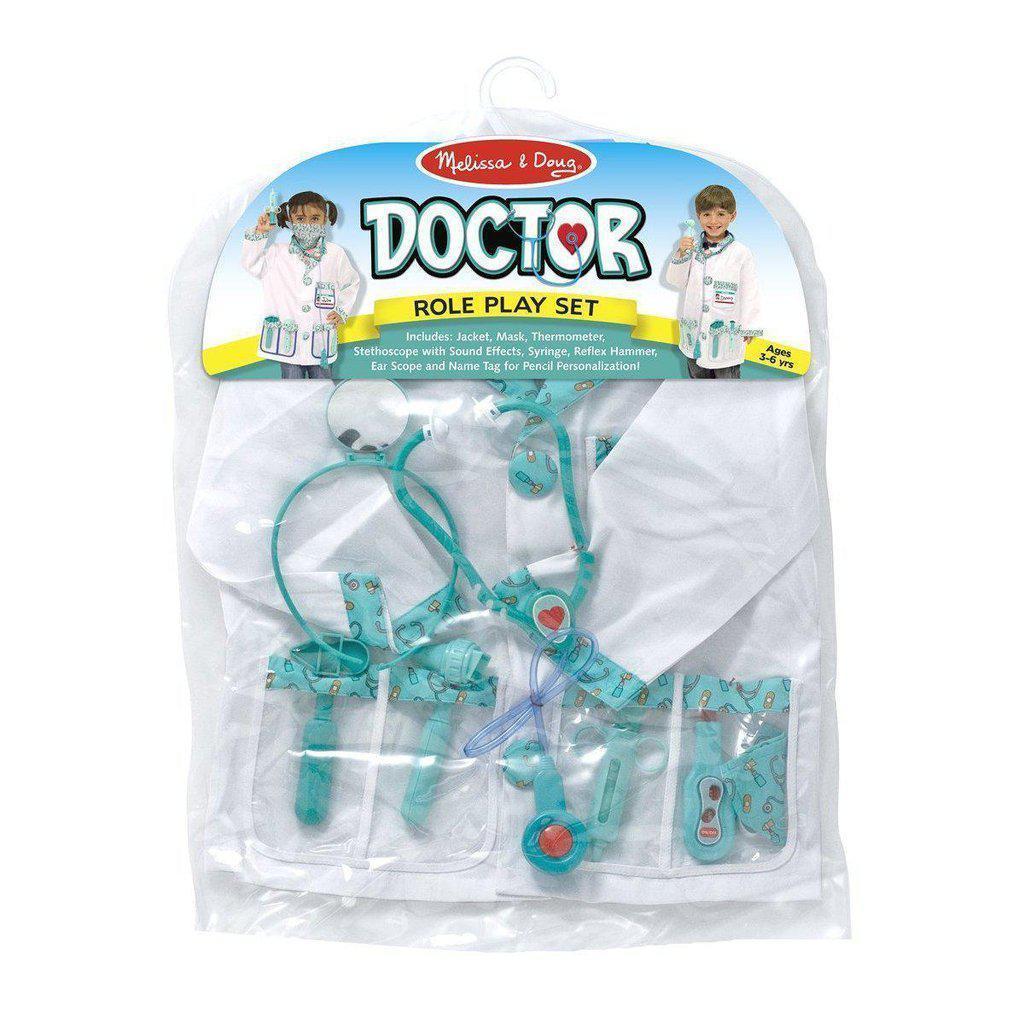 Doctor Role Play Costume Set-Melissa & Doug-The Red Balloon Toy Store
