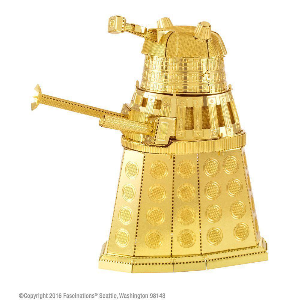 Doctor Who Gold Dalek-Metal Earth-The Red Balloon Toy Store