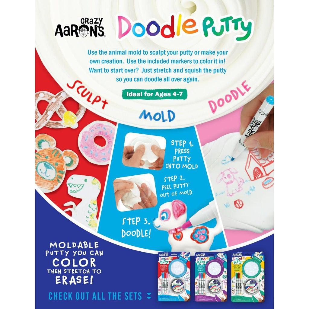 Doodle Thinking Putty - Bear Mold-Crazy Aaron's-The Red Balloon Toy Store