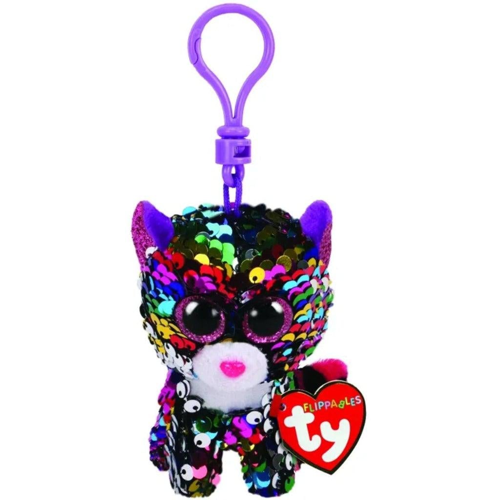 Dotty - Sequin Rainbow Leopard Clip-Ty-The Red Balloon Toy Store
