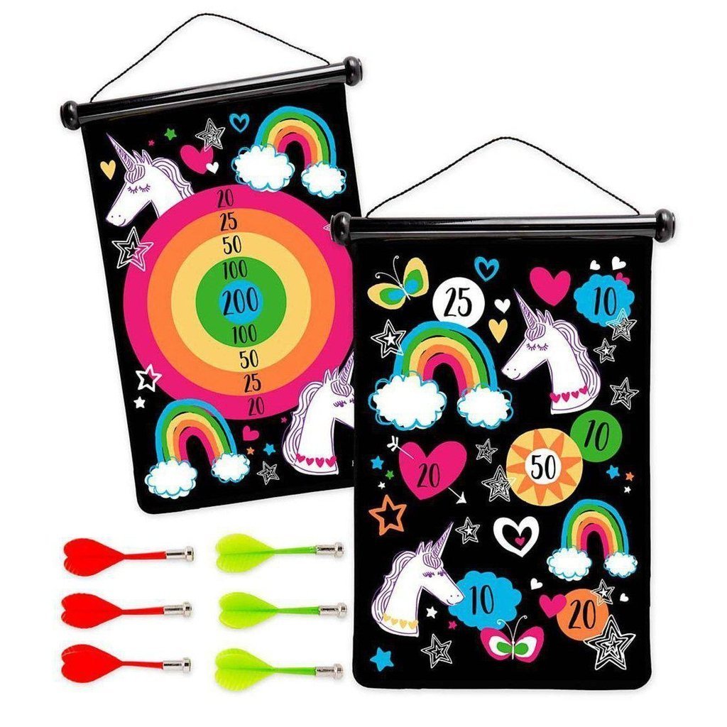 Double-Sided Magnetic Target Game - Unicorn-HearthSong-The Red Balloon Toy Store