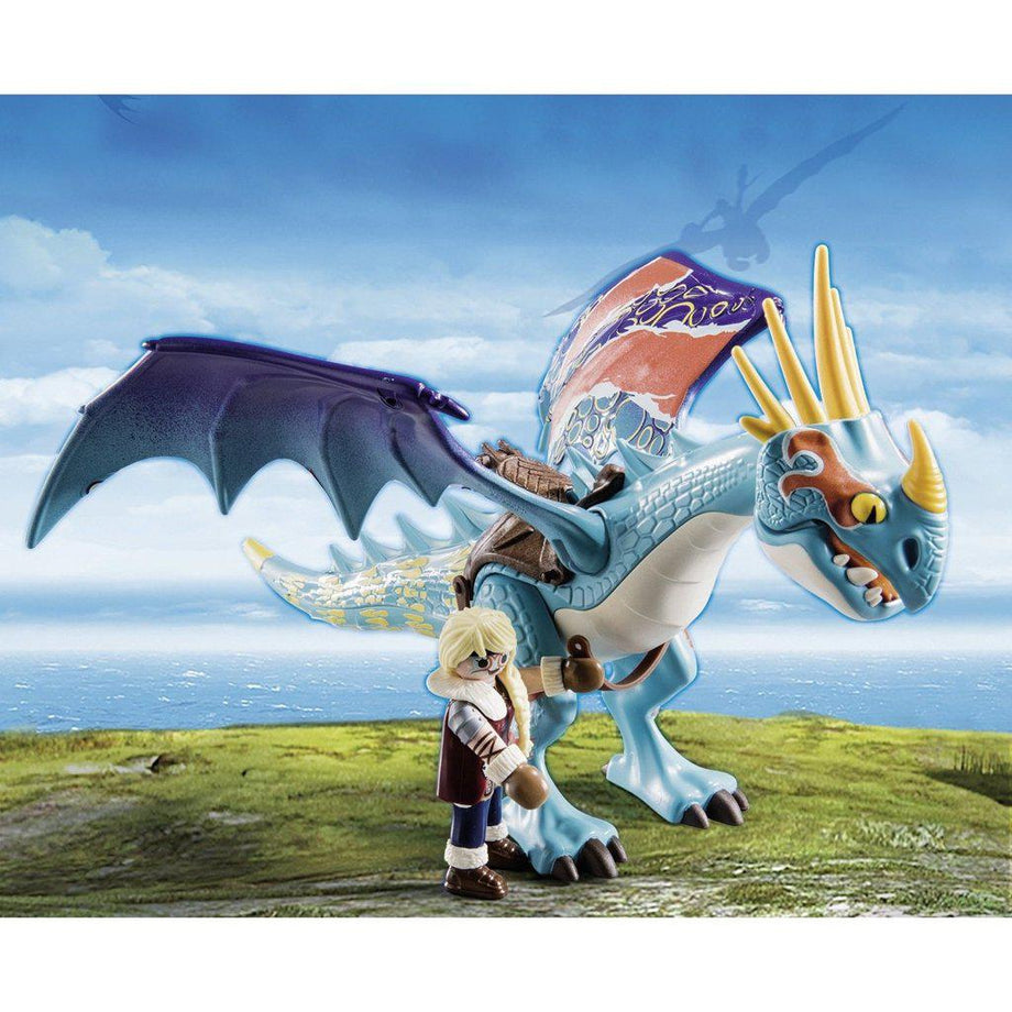 Playmobil Dragons Dragon Racing: Snotlout and Hookfang - 70731 – The Red  Balloon Toy Store