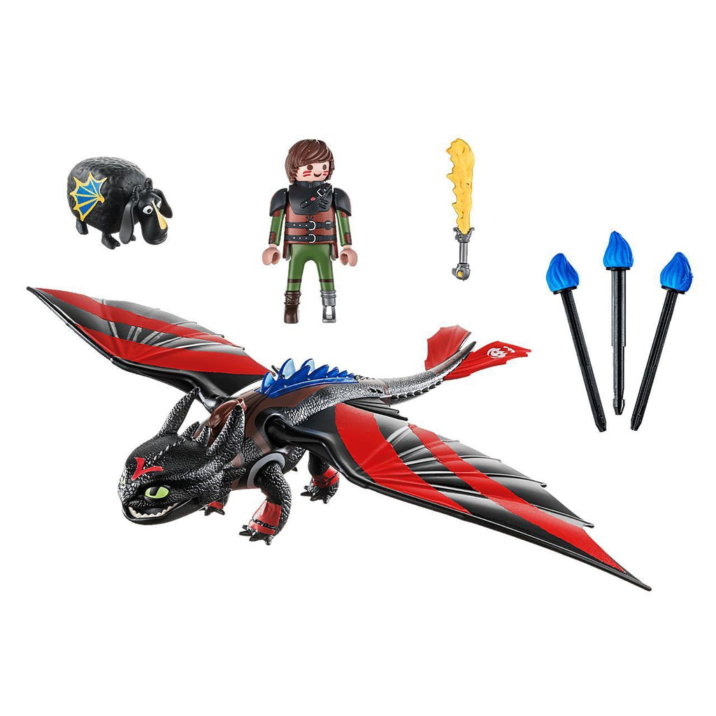 Dragons Racing; Hiccup & Toothless-Playmobil-The Red Balloon Toy Store