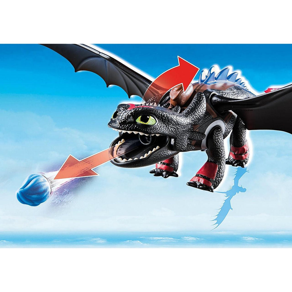 At interagere sponsor damper Dragons Racing; Hiccup & Toothless - Playmobil – The Red Balloon Toy Store