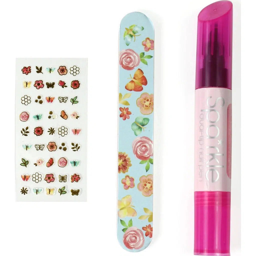 Dual-Tip Nail Pen Assorted-Bright Stripes-The Red Balloon Toy Store