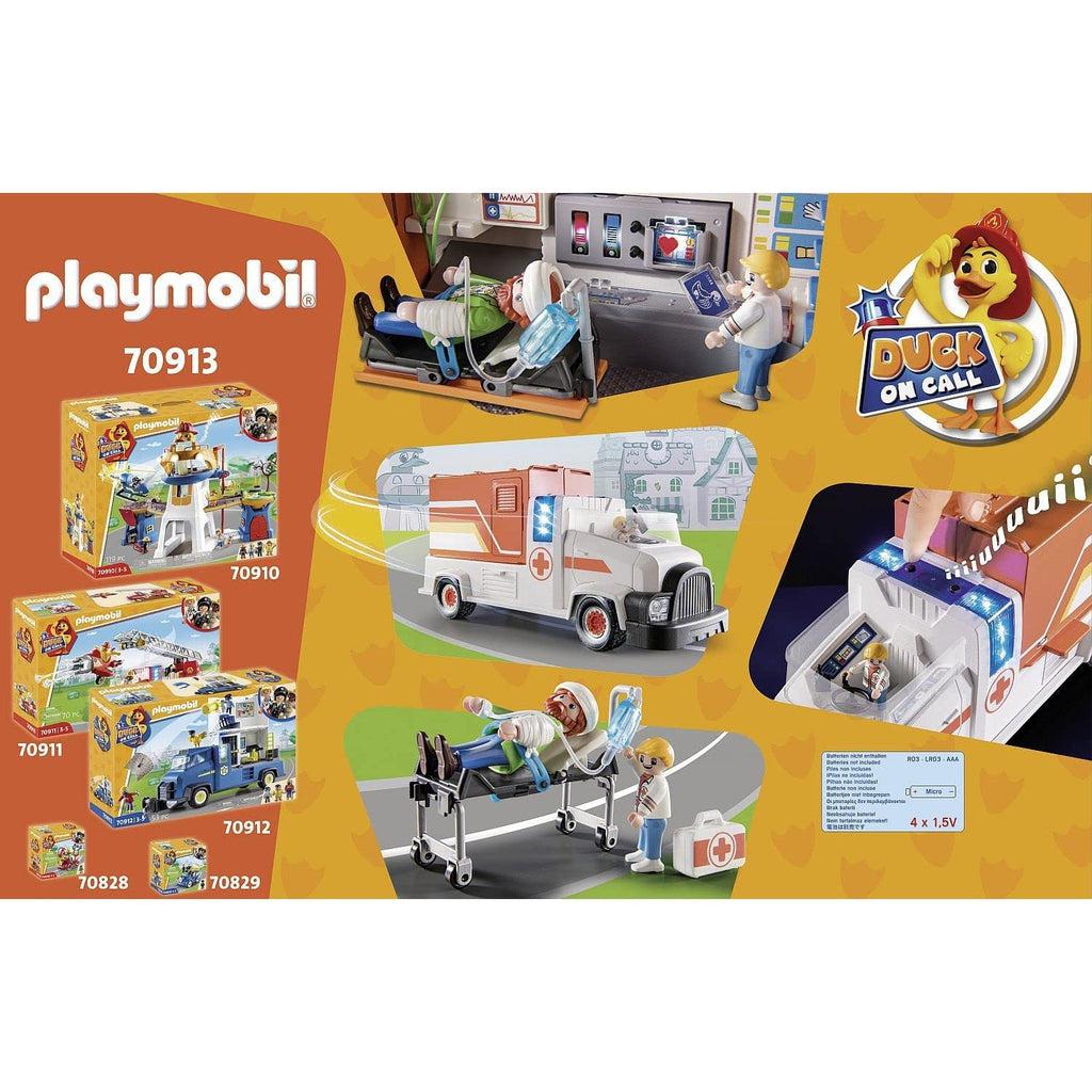 Duck On Call - Ambulance - Playmobil – The Red Balloon Toy Store