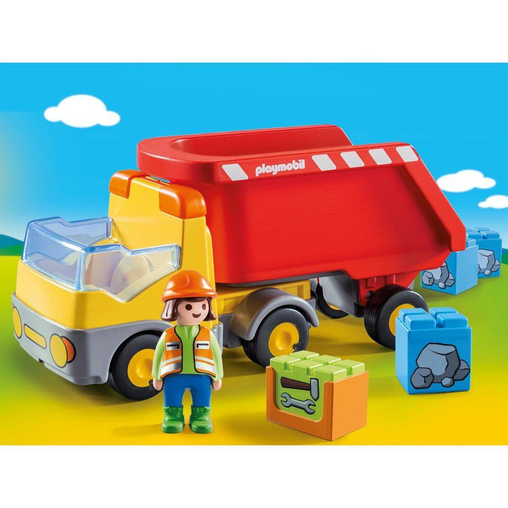 Dump Truck-Playmobil-The Red Balloon Toy Store