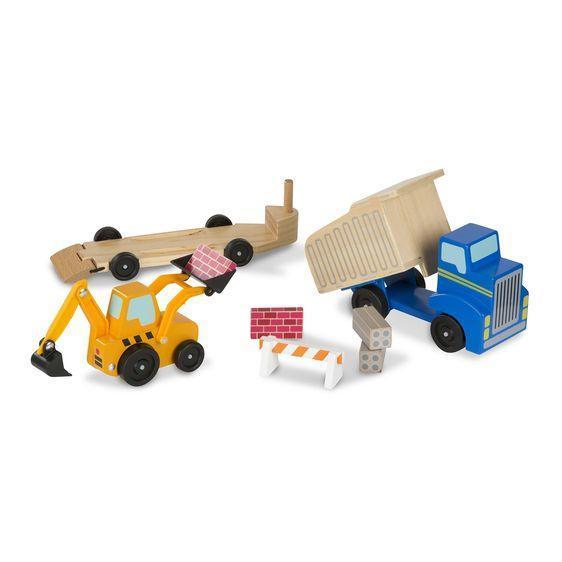 Dump Truck & Loader-Melissa & Doug-The Red Balloon Toy Store