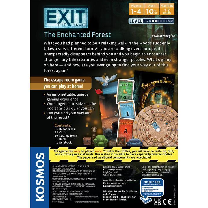 EXIT: The Enchanted Forest-Kosmos Games-The Red Balloon Toy Store