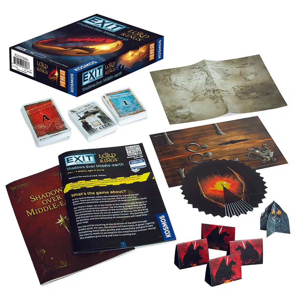 EXIT: The Lord of the Rings - Shadow Over Middle-Earth-Kosmos Games-The Red Balloon Toy Store