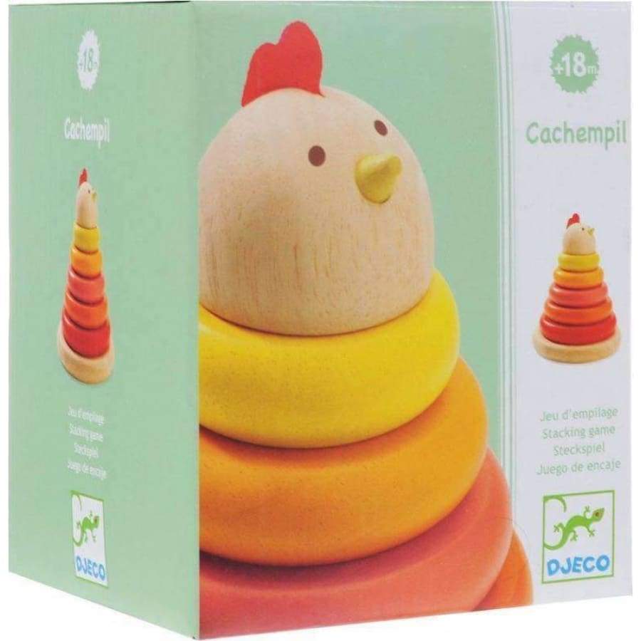 Early Learning Cachempil Mother Hen-Djeco-The Red Balloon Toy Store