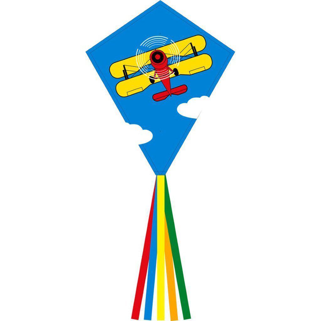 Eco: Eddy Biplane 70cm 28"-HQ Kites-The Red Balloon Toy Store