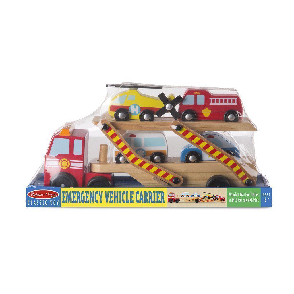 Emergency Vehicle Carrier-Melissa & Doug-The Red Balloon Toy Store