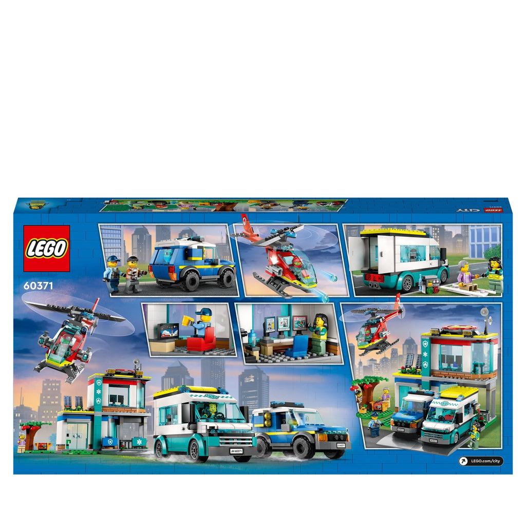 The back of the box shows a handful of the previous images in a grid like layout