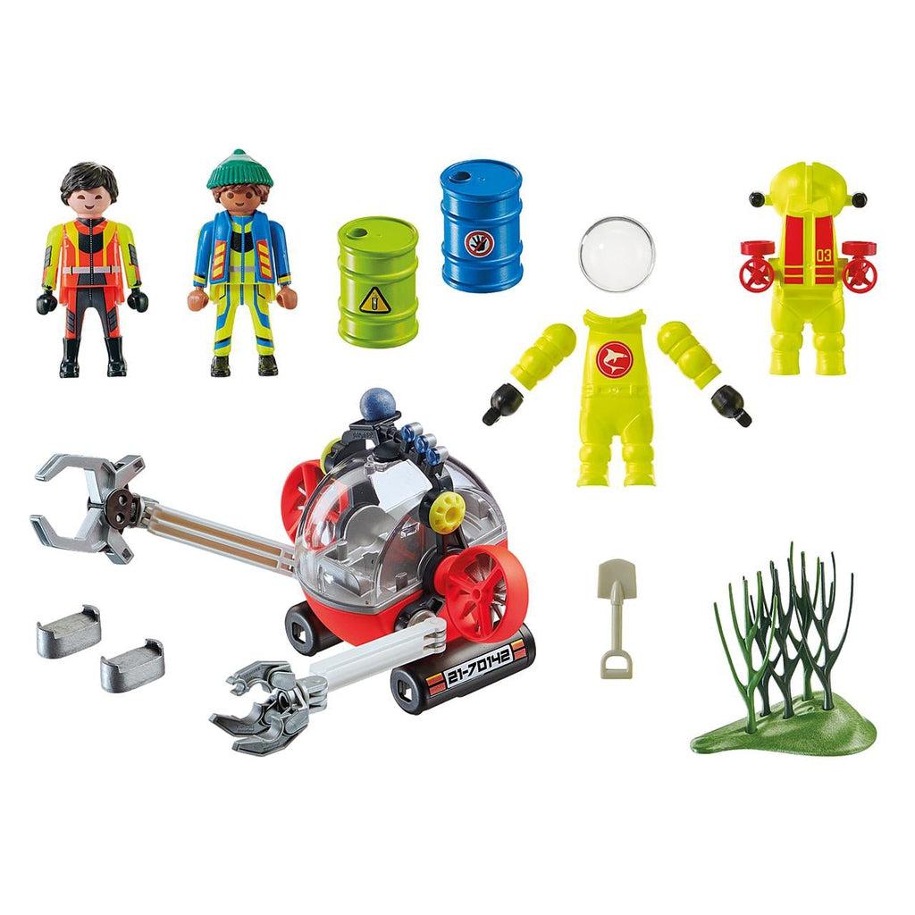 Environmental Expedition with Dive Boat-Playmobil-The Red Balloon Toy Store