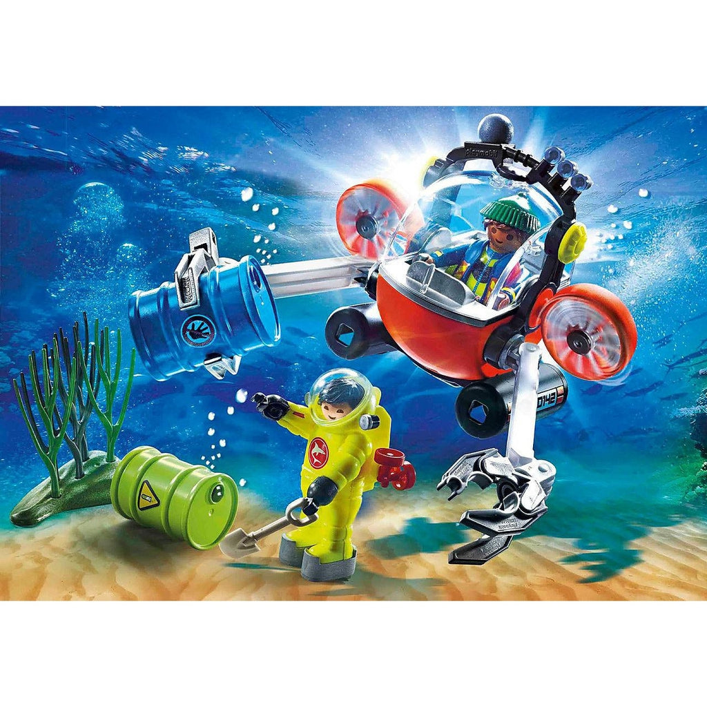 Environmental Expedition with Dive Boat-Playmobil-The Red Balloon Toy Store